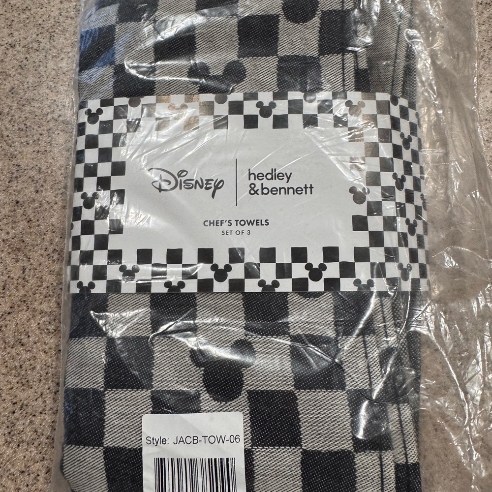 Hedley & Bennett Disney kitchen towels
